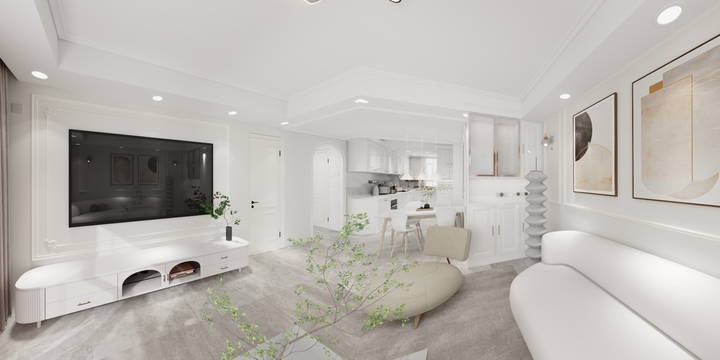 诗尼曼rfMJt-水岸名都8-6-801-装修设计方案