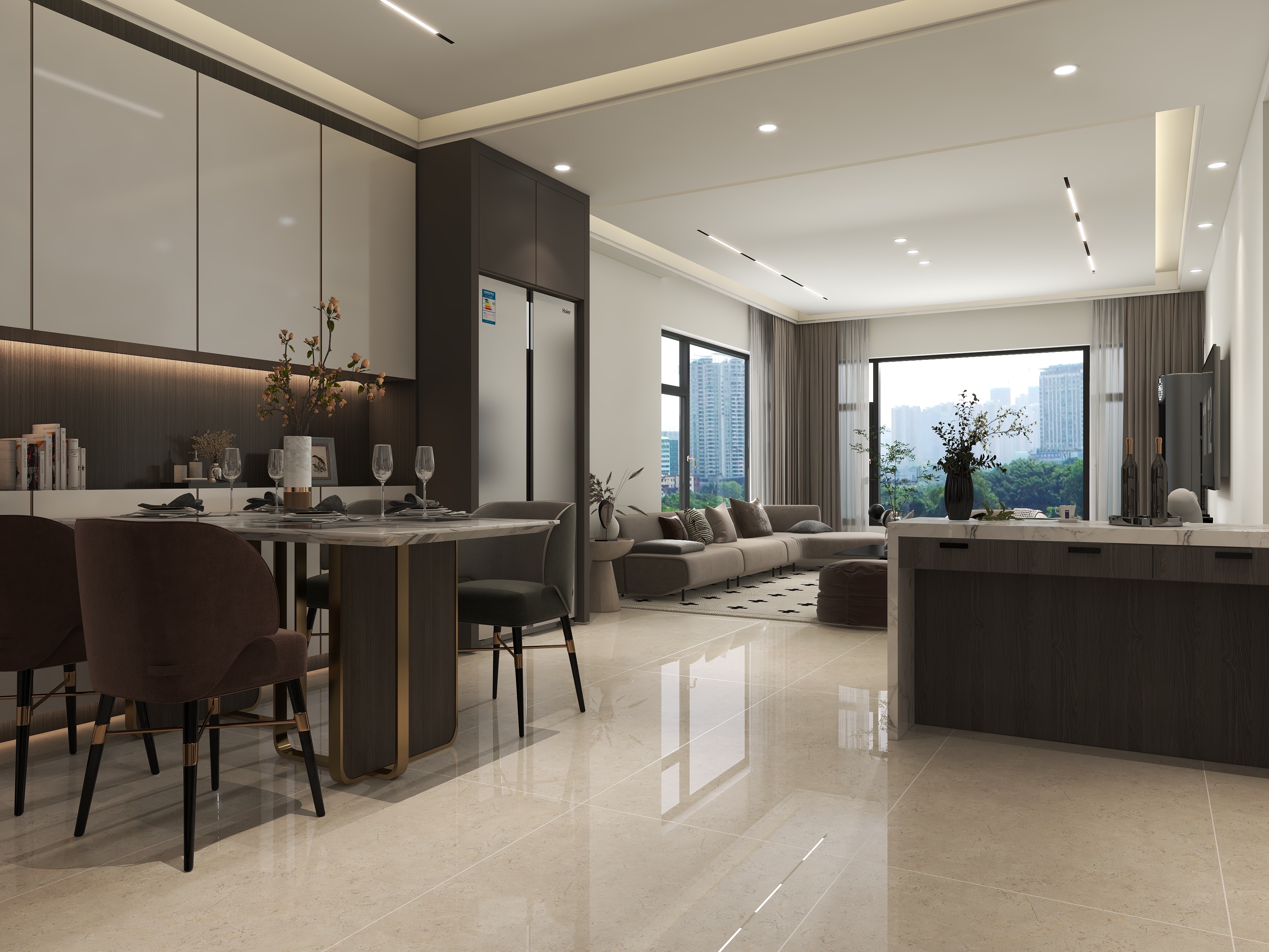 带图空间设计-132㎡4室-装修设计方案