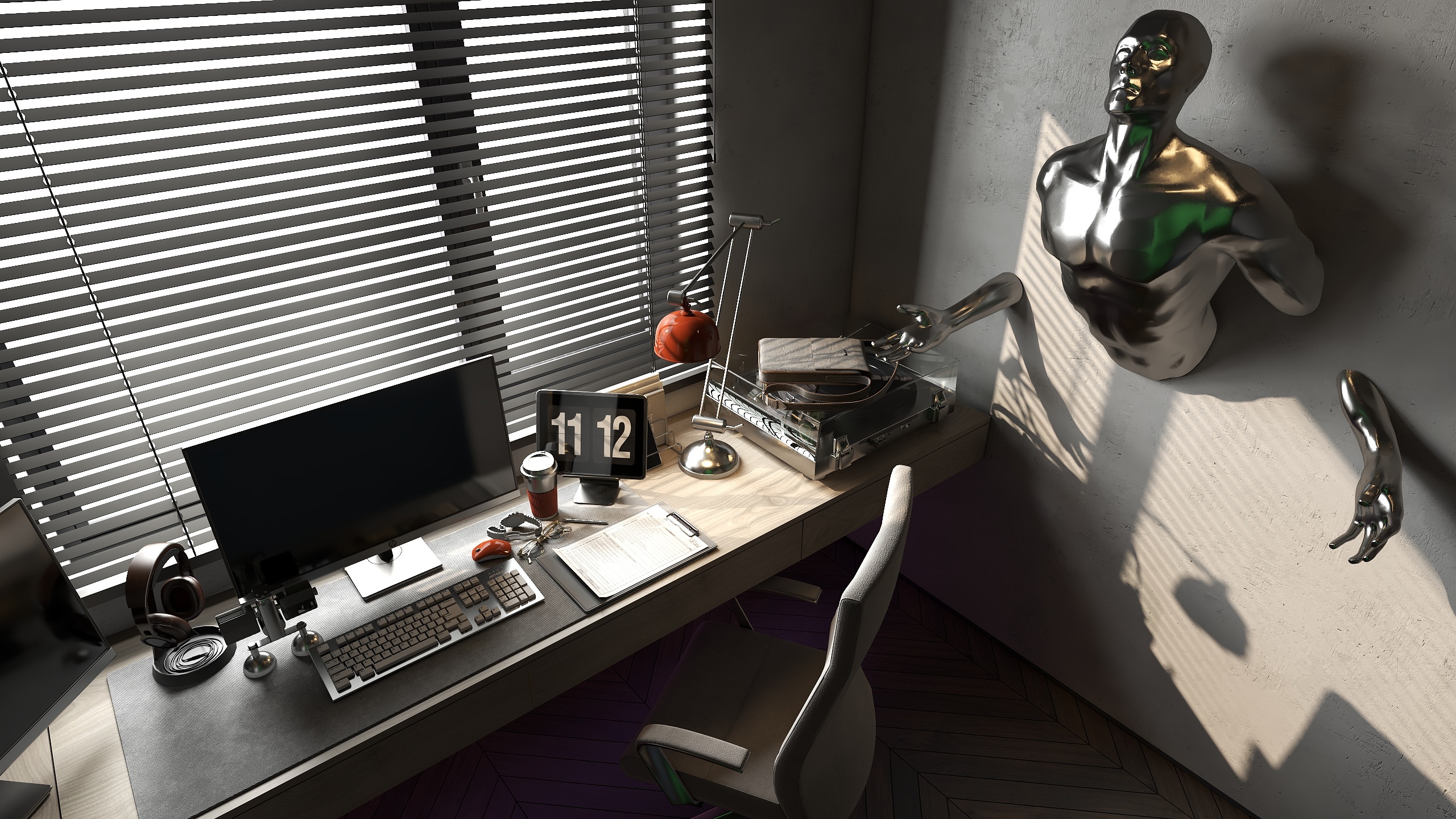 阿宝设计视觉表现-电竞房-装修设计方案