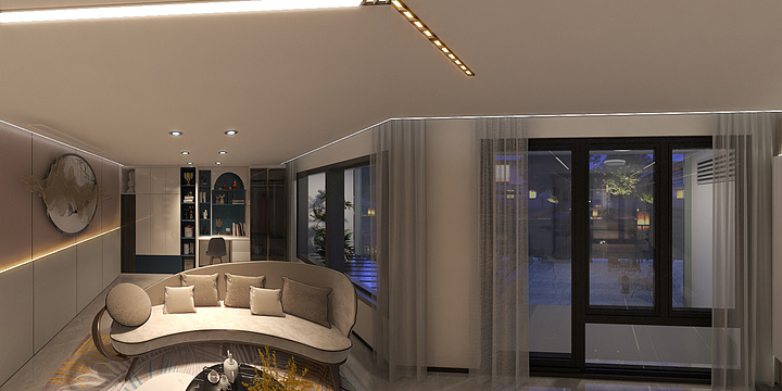 大世界整体家居-华中尚书苑-装修设计方案