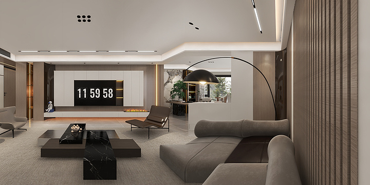 迈克尔AA老刘-意式轻奢-装修设计方案