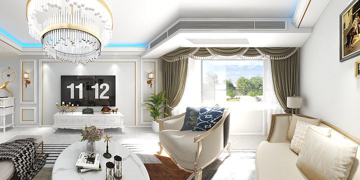 马克设计装饰-新丝路美居5-2-301-装修设计方案