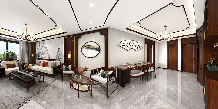 weixsjWg-碧云里新中式1-装修设计方案