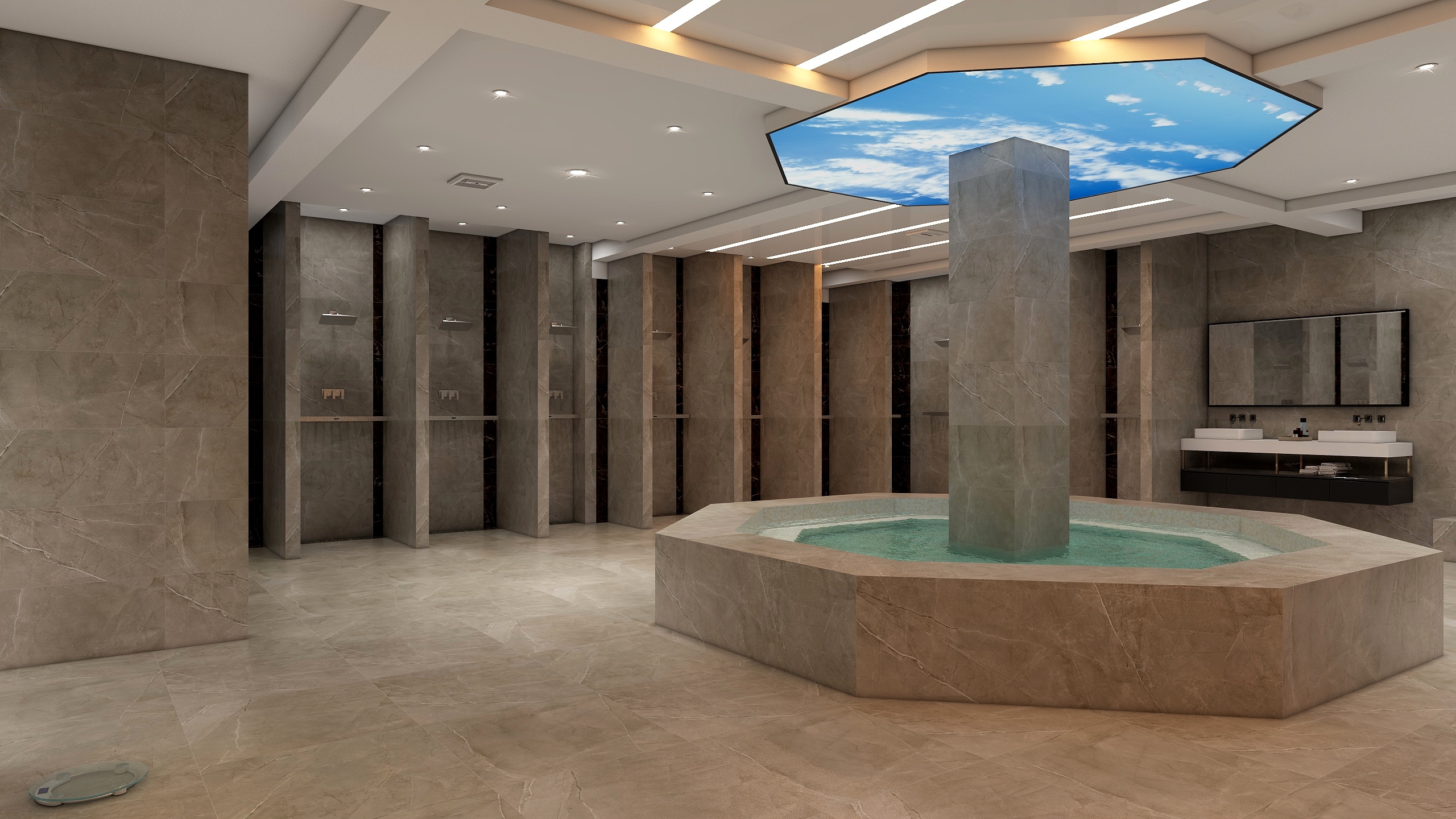 sjsMingZi-大众浴池-装修设计方案