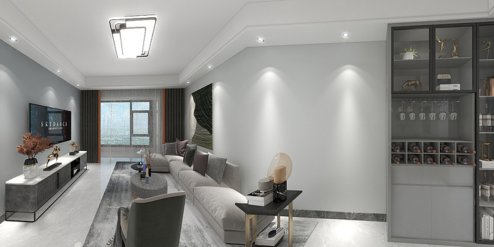 上海智昊装饰设计-林溪源筑-10幢201-装修设计方案