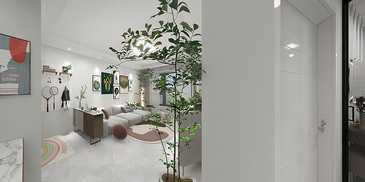 室内设计@旺哈哈-利华富苑-装修设计方案