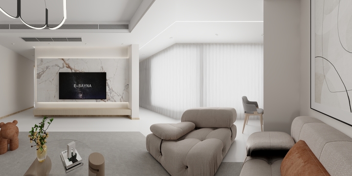 全案设计H华北华-高力万汇城121-606-装修设计方案