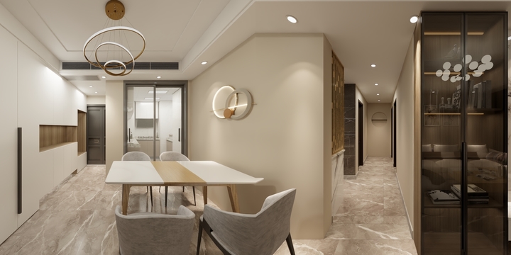 家装郊果图设计-金奥富贵（全案设计）-装修设计方案