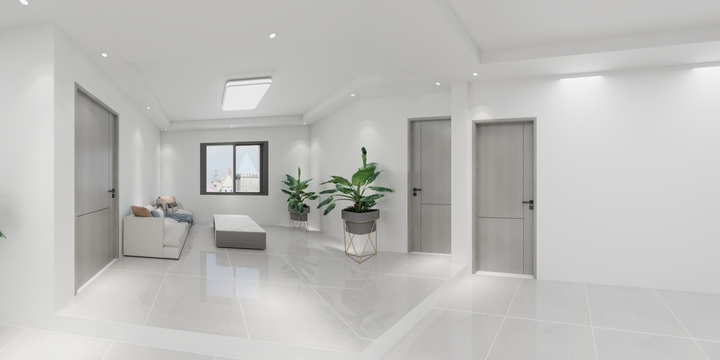 鑫启装饰王保林-息县市政公司运输部办公室-装修设计方案