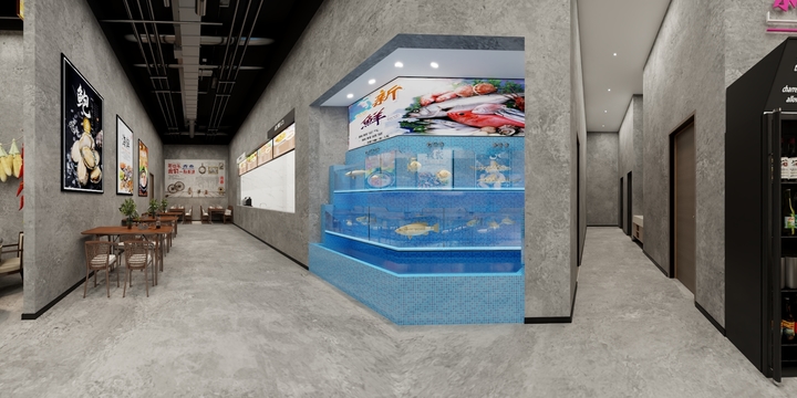 设计师周诚-天福五期饭店-装修设计方案