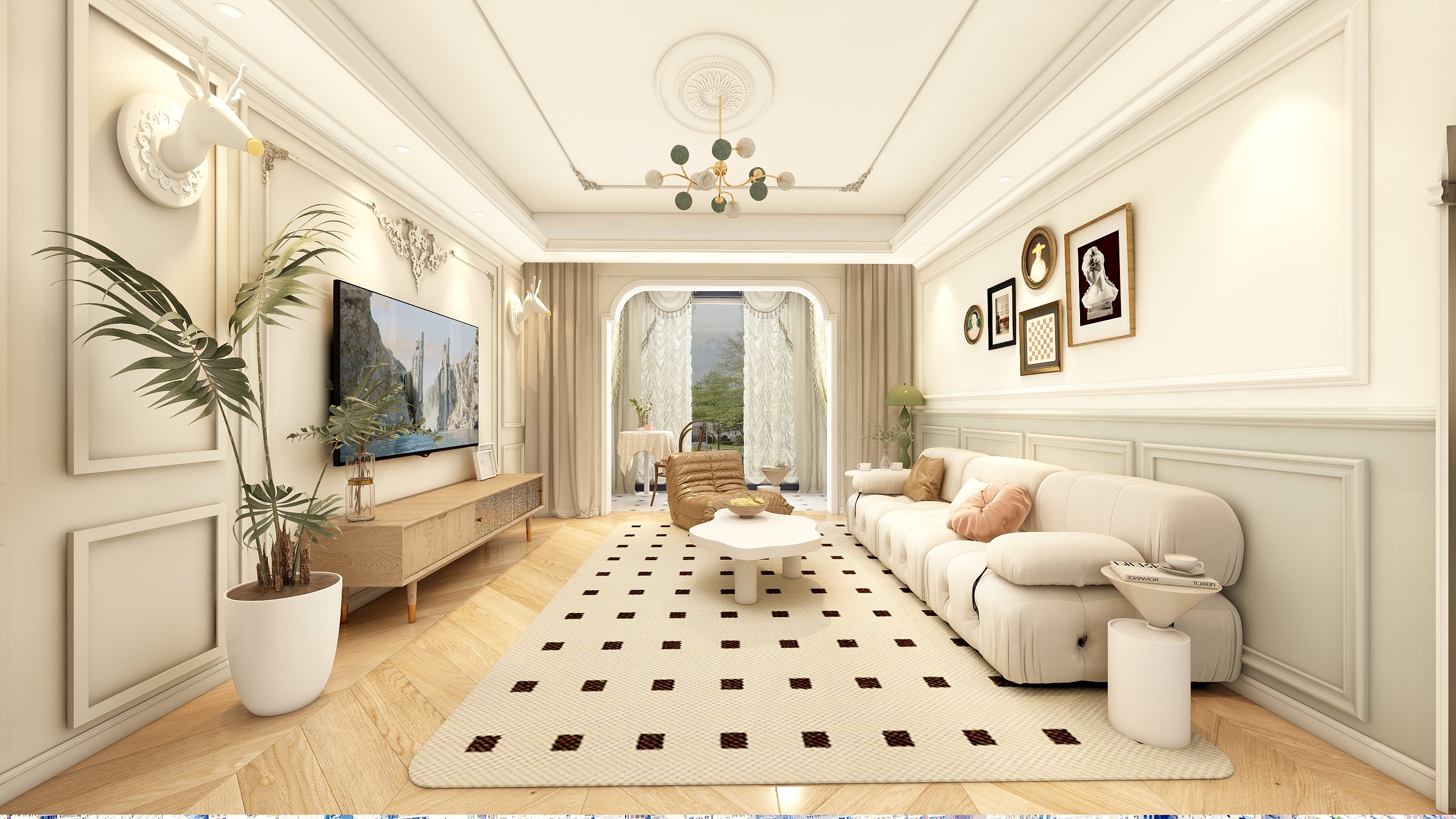 珊珊@空间设计-丽雅嘉园陈小姐雅居-装修设计方案