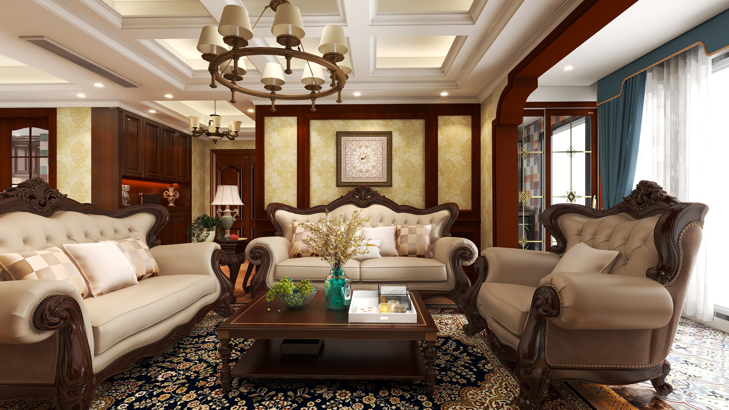 李杰-125㎡3室-装修设计方案