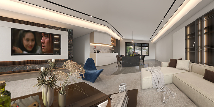 设计师孙君-轻奢客餐厅王总-装修设计方案