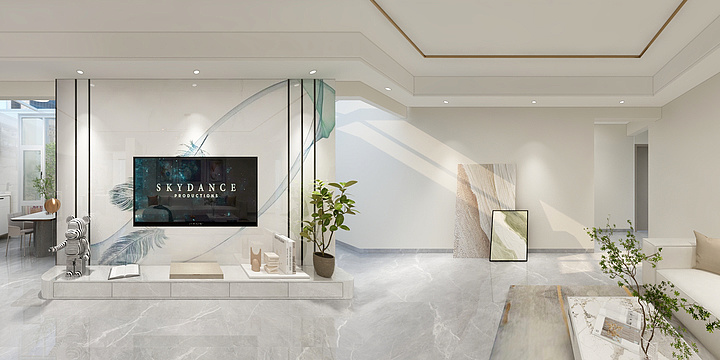 恒之行设计a田-格林绿城1幢1701-装修设计方案