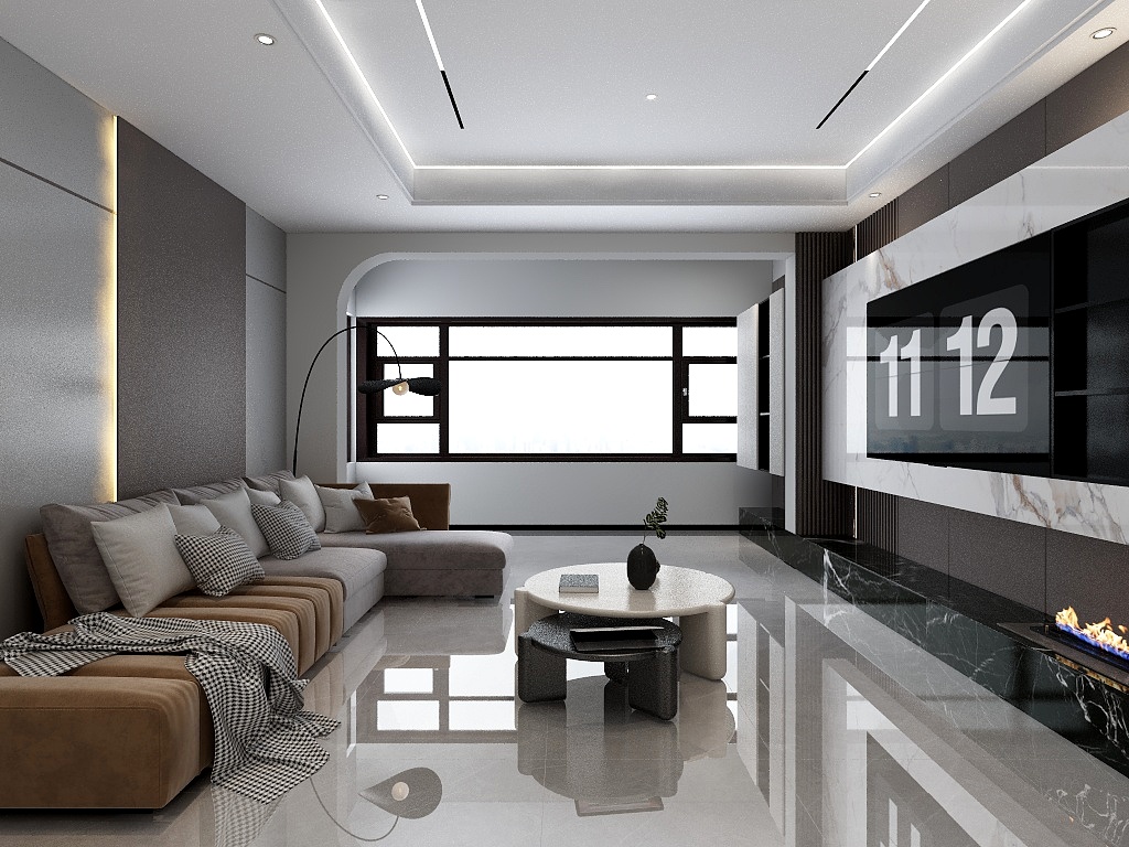 室内设计孙大圣SDS9411-恒大书院177现代意式西户-装修设计方案