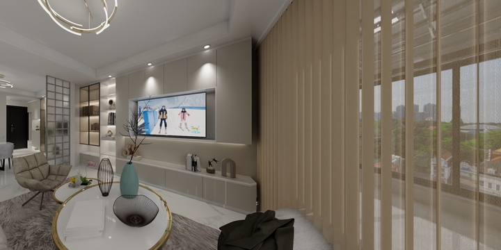 YMX星-南阳三室两厅-装修设计方案