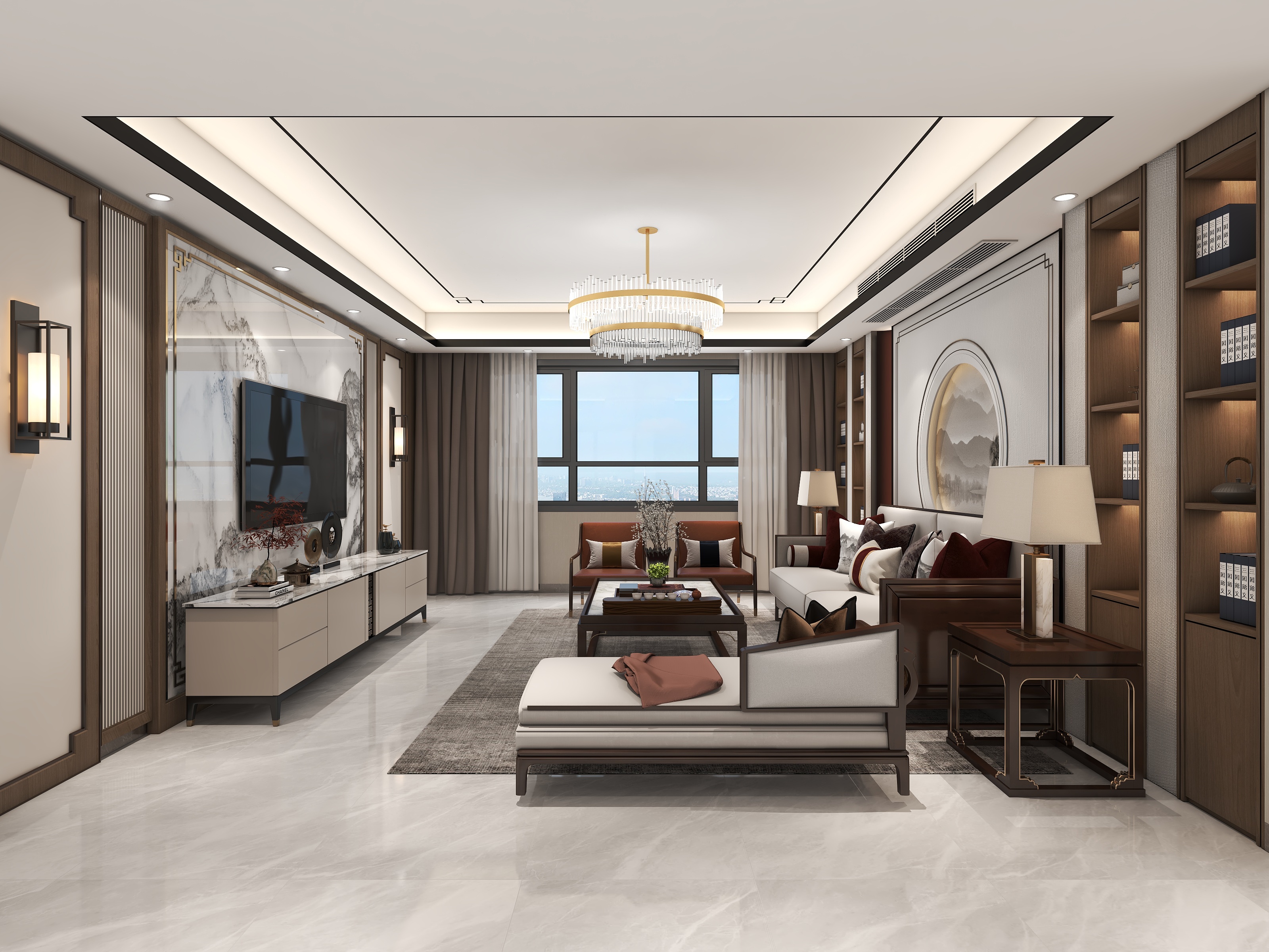 设计师傅先生-新中式自建房2023.3.8-灯槽吊顶确认-2023.6.26-装修设计方案