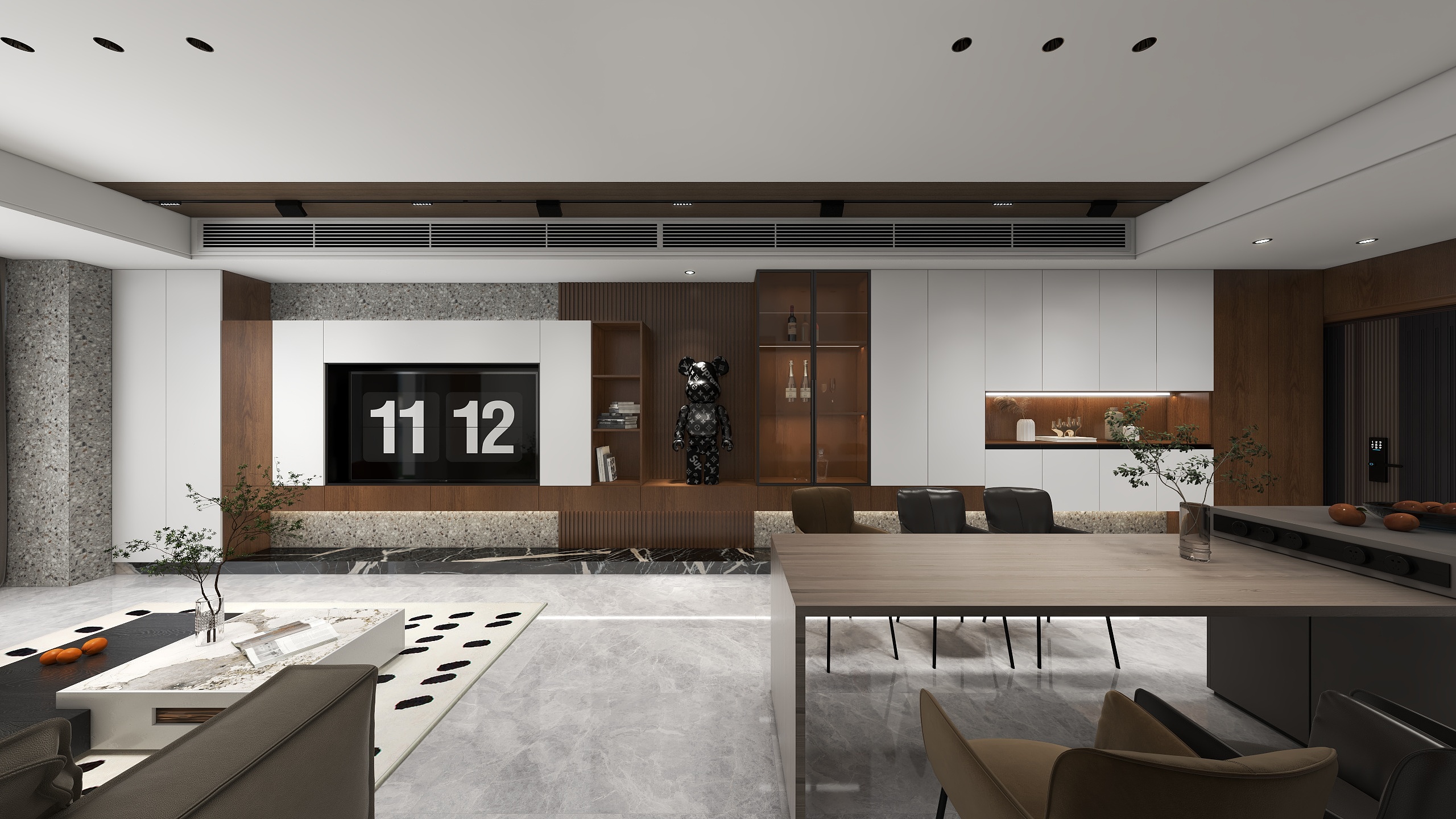 JunyTuTu-广安九唐城120平现代-装修设计方案