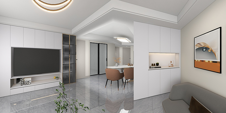 Fall_Whale-新希望华发锦粼云荟-装修设计方案