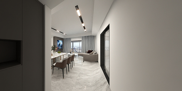 米歇儿-金怡城市花园121㎡5室-装修设计方案