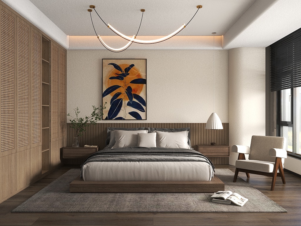 黑白世界yep-藤编衣柜-装修设计方案