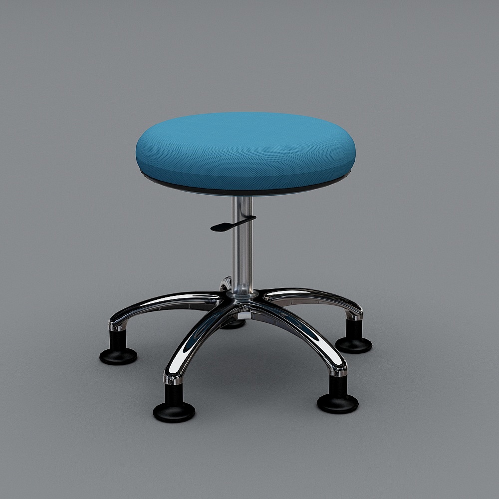 理邦家具-医疗家具-YB09病患桌椅3D模型