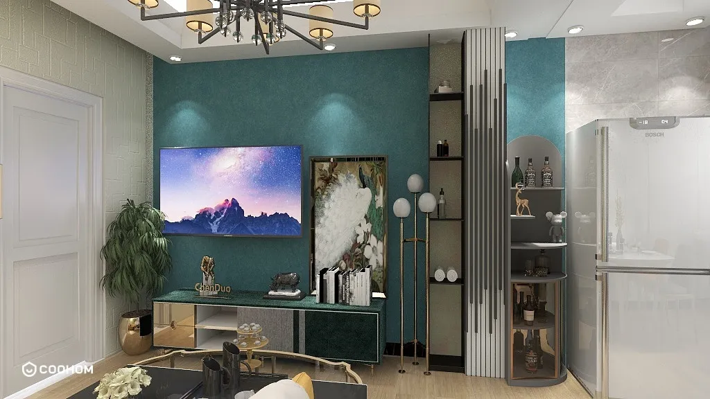 ashishger的装修设计方案:modern living room 