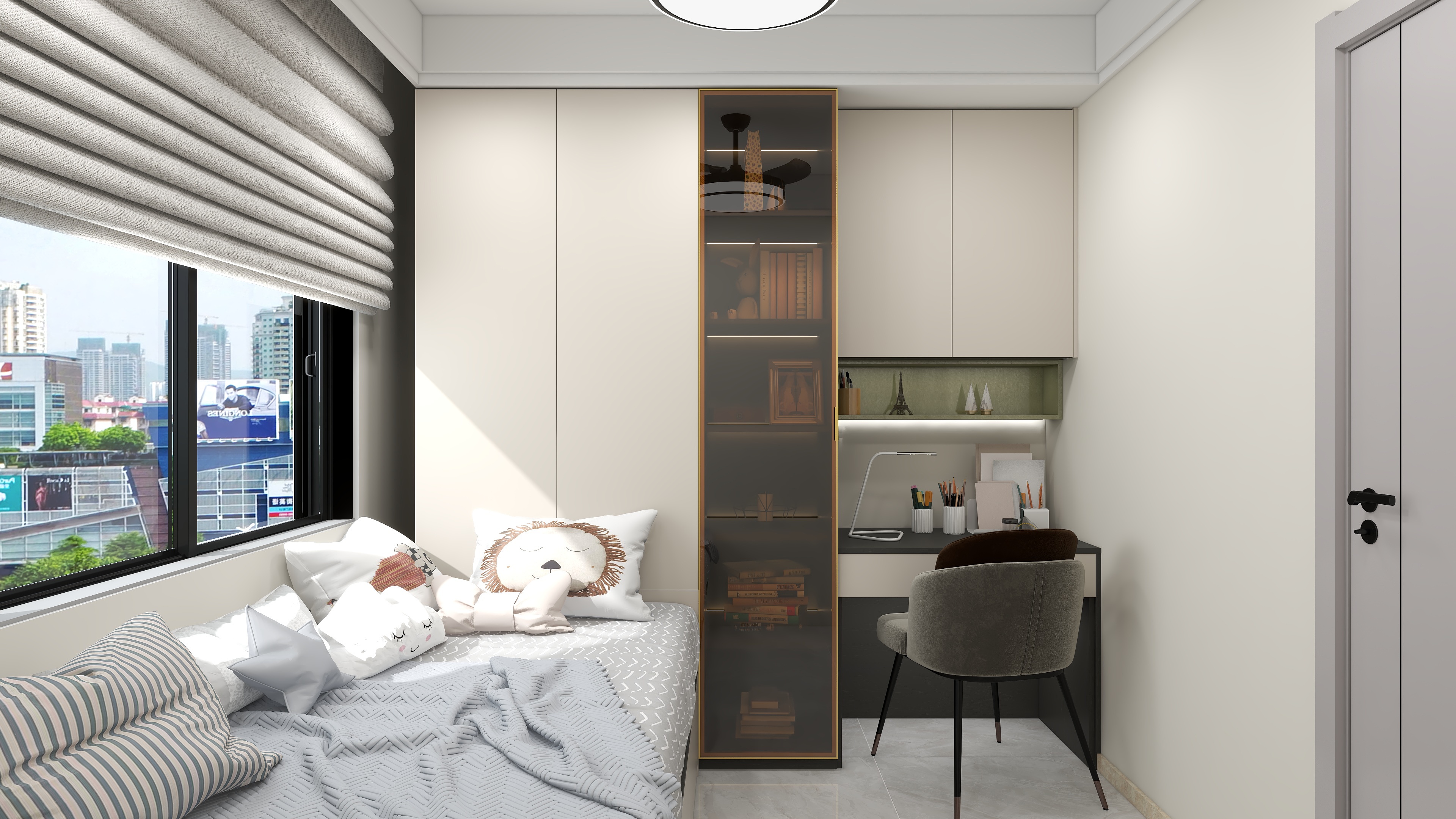 米兰纳玫CScu-地铁万科未来天空之城138㎡3室-装修设计方案