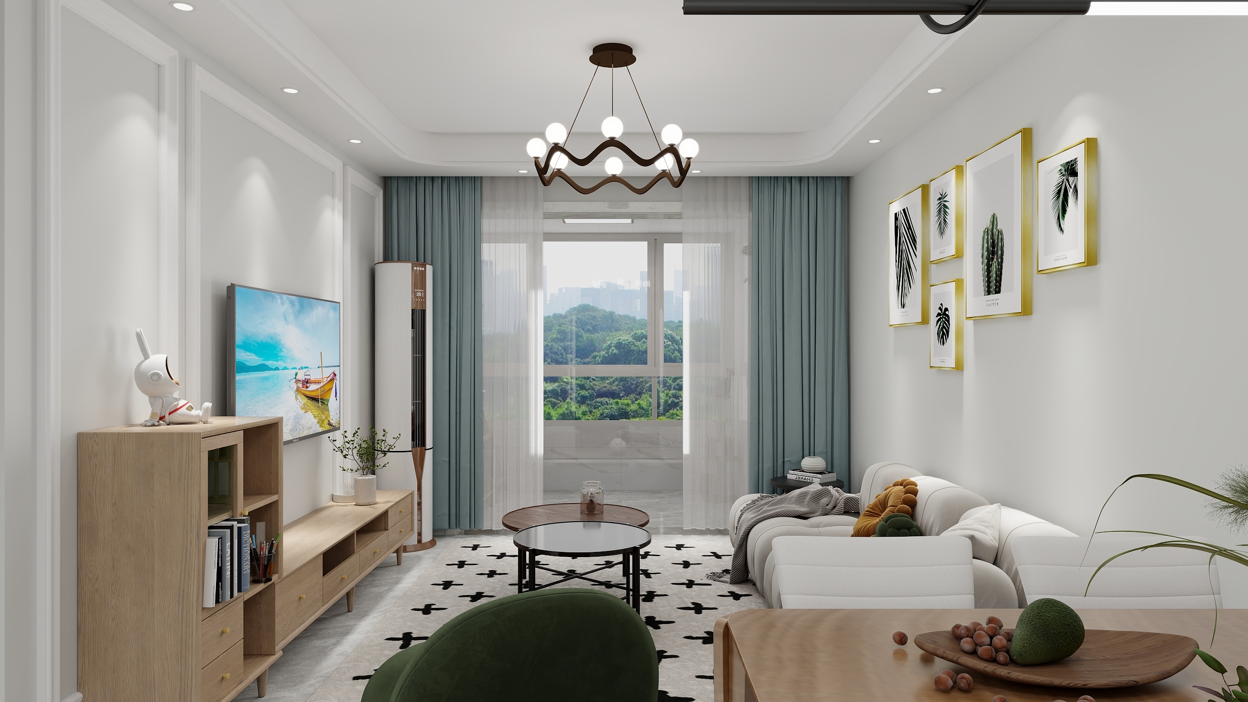 雅成橱柜衣柜新民店-海德公园81㎡3室-装修设计方案