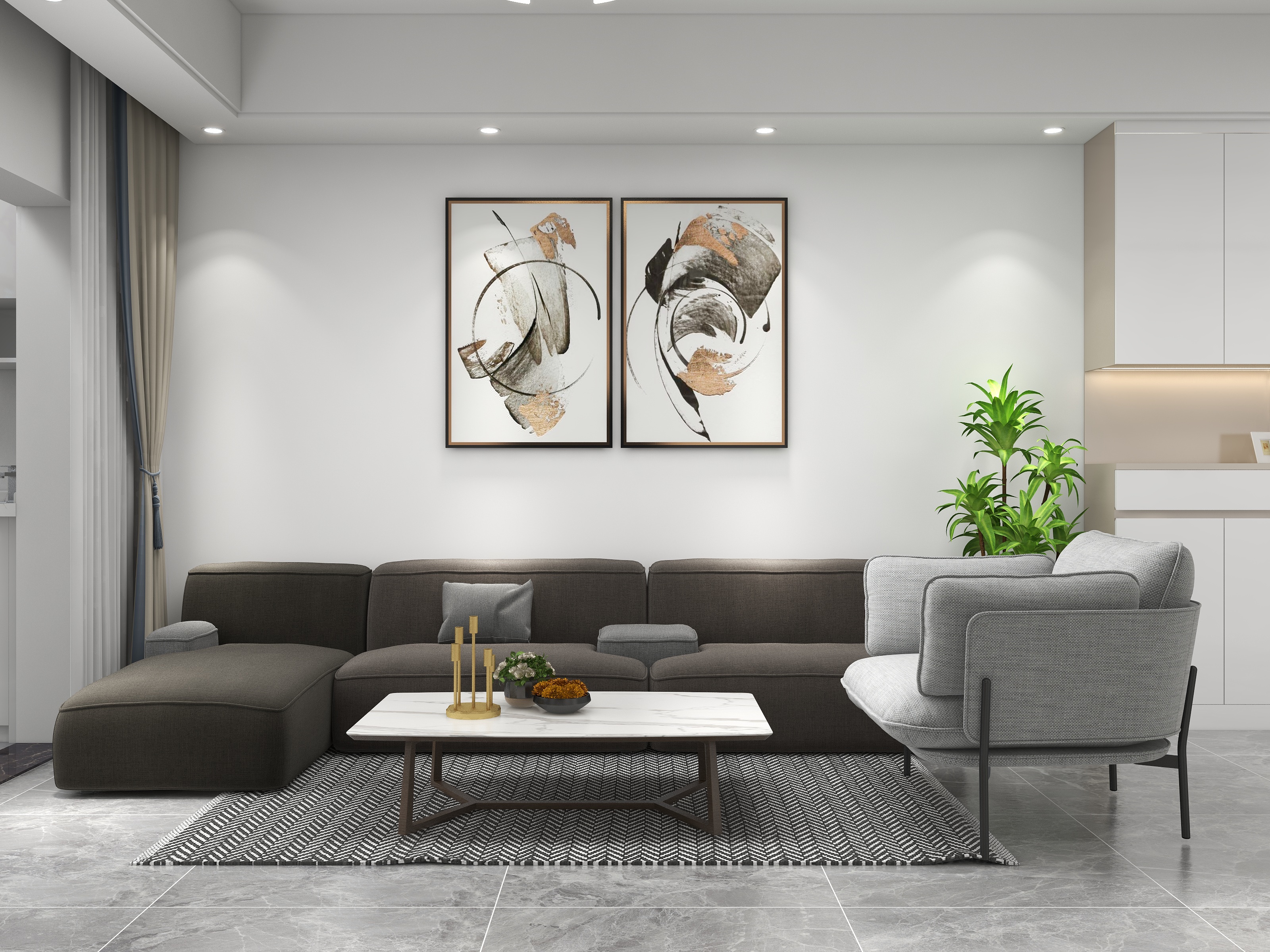 全屋家具定制邱生-金辉辉逸云庭-罗生-装修设计方案