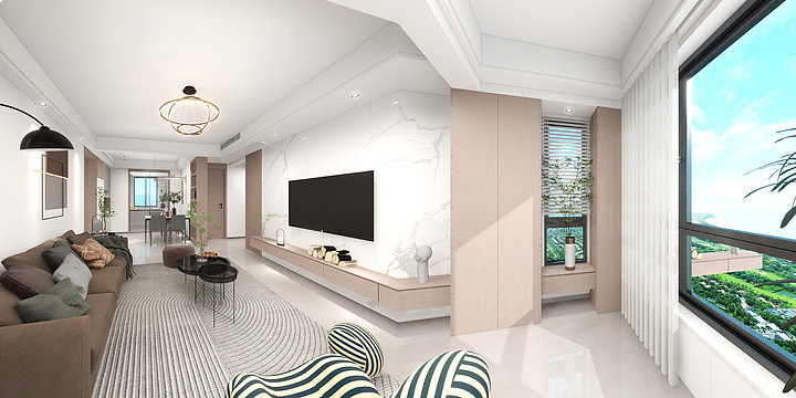 沐宁666-天汇龙城-Model-副本-装修设计方案