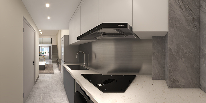 Javids-阁楼标间-原木胡桃风格-装修设计方案