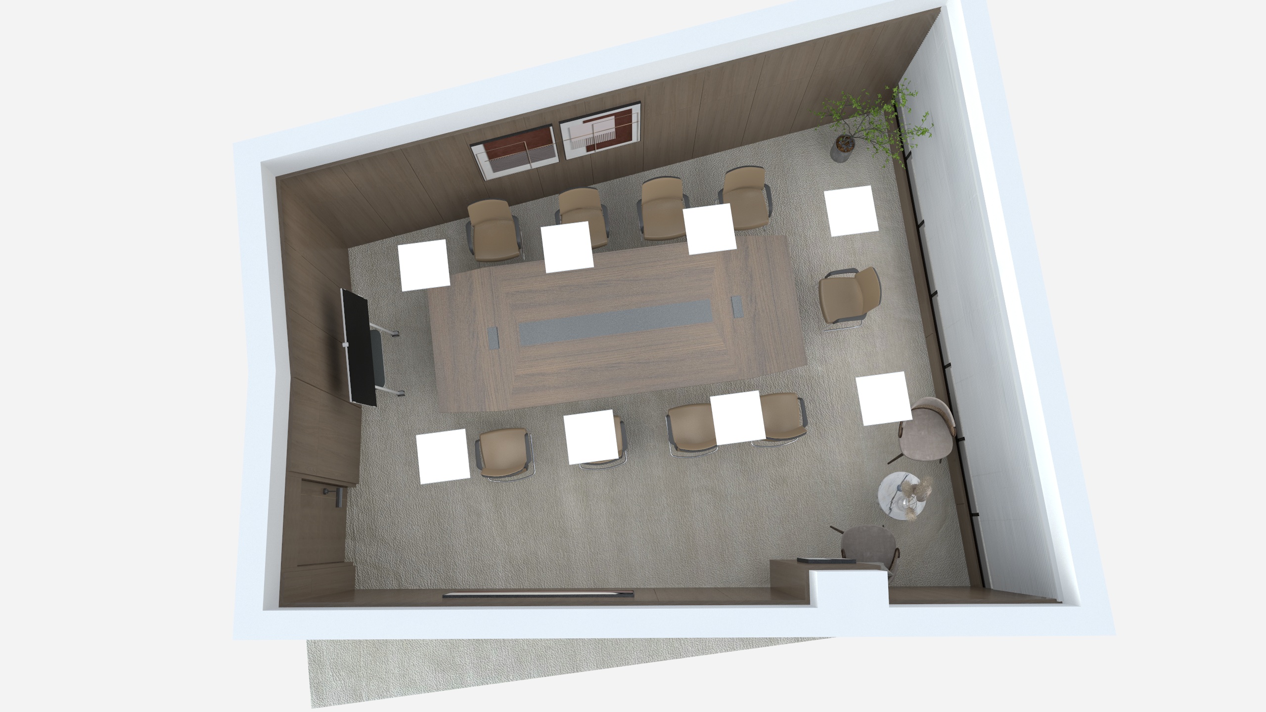 雾看川-办公室-装修设计方案