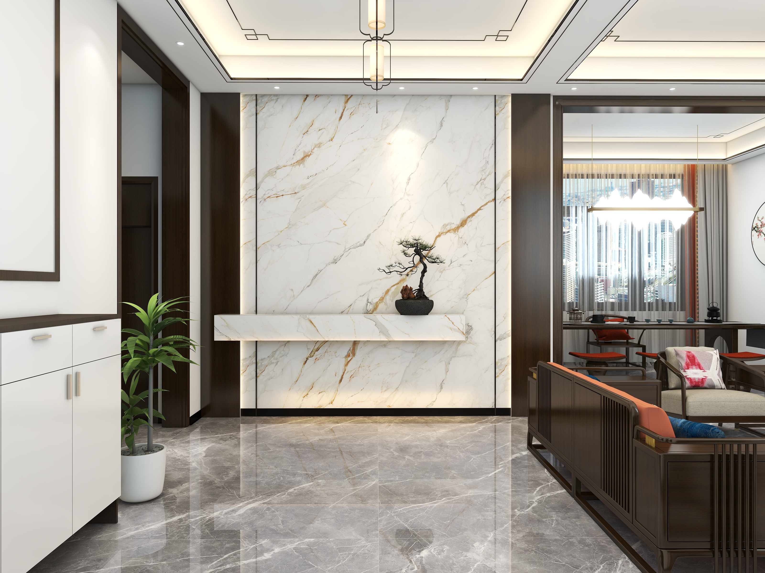 500一套_韩昊霖-新中式自建房装修效果图