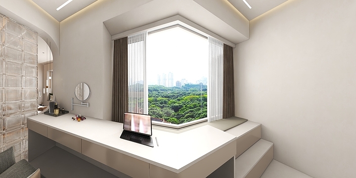 装修设计~王-世纪华府三期142m（修改）-装修设计方案