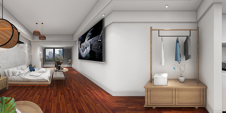 索象装饰-万达公寓轻法式-装修设计方案