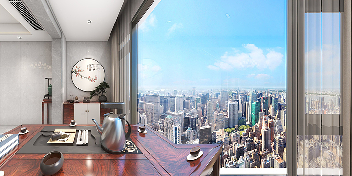 1设计年1-筑美家装饰-五华琴江壹号B1-2501房-谢总雅居-装修设计方案