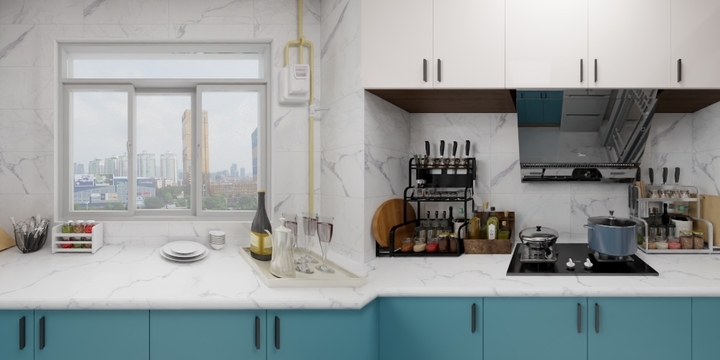 166*OcCp-风情园 F户型 三室两厅一卫-装修设计方案