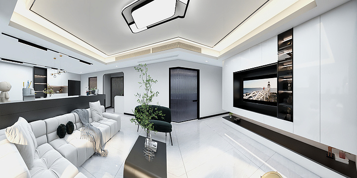 倔强design-兴宁鸿贵园-装修设计方案