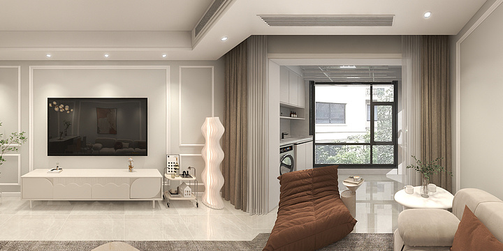 慕ss-法式奶油风-装修设计方案