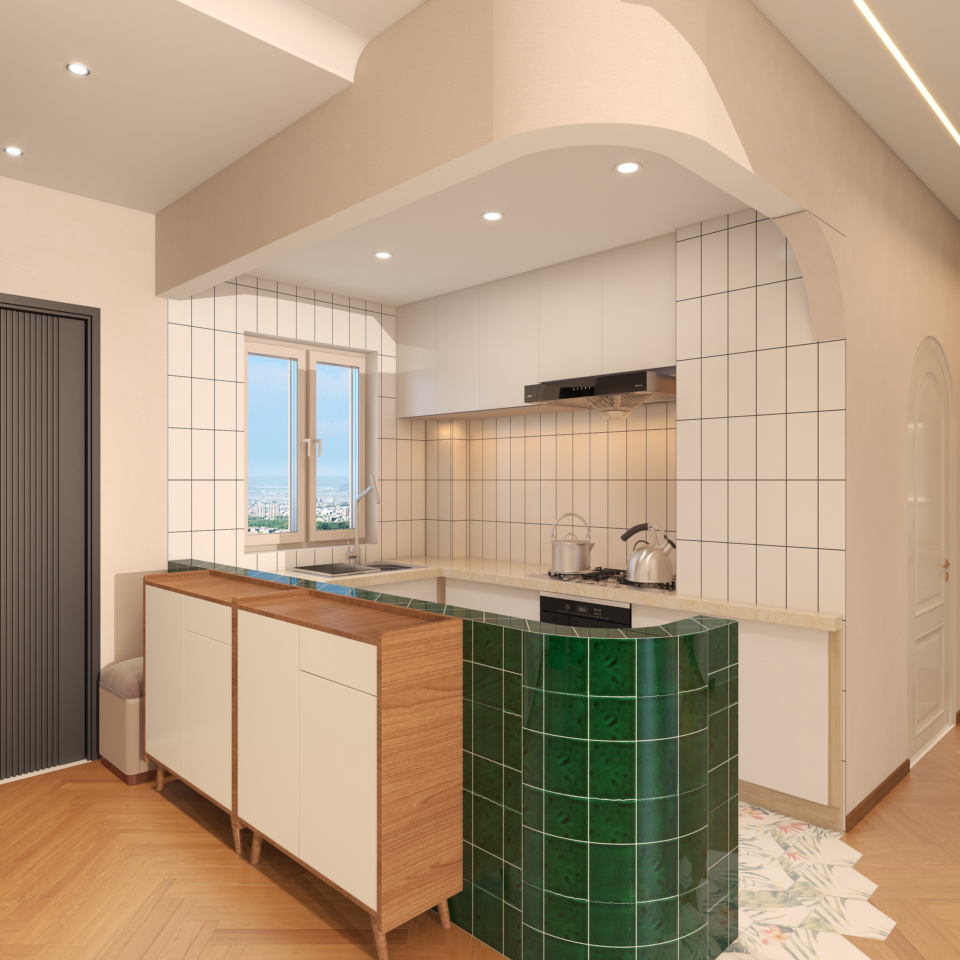 棱次方装tkVz-海德公园北欧81㎡2室装修效果图