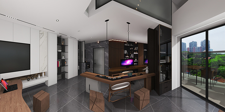 凡尘设计-办公室设计-装修设计方案