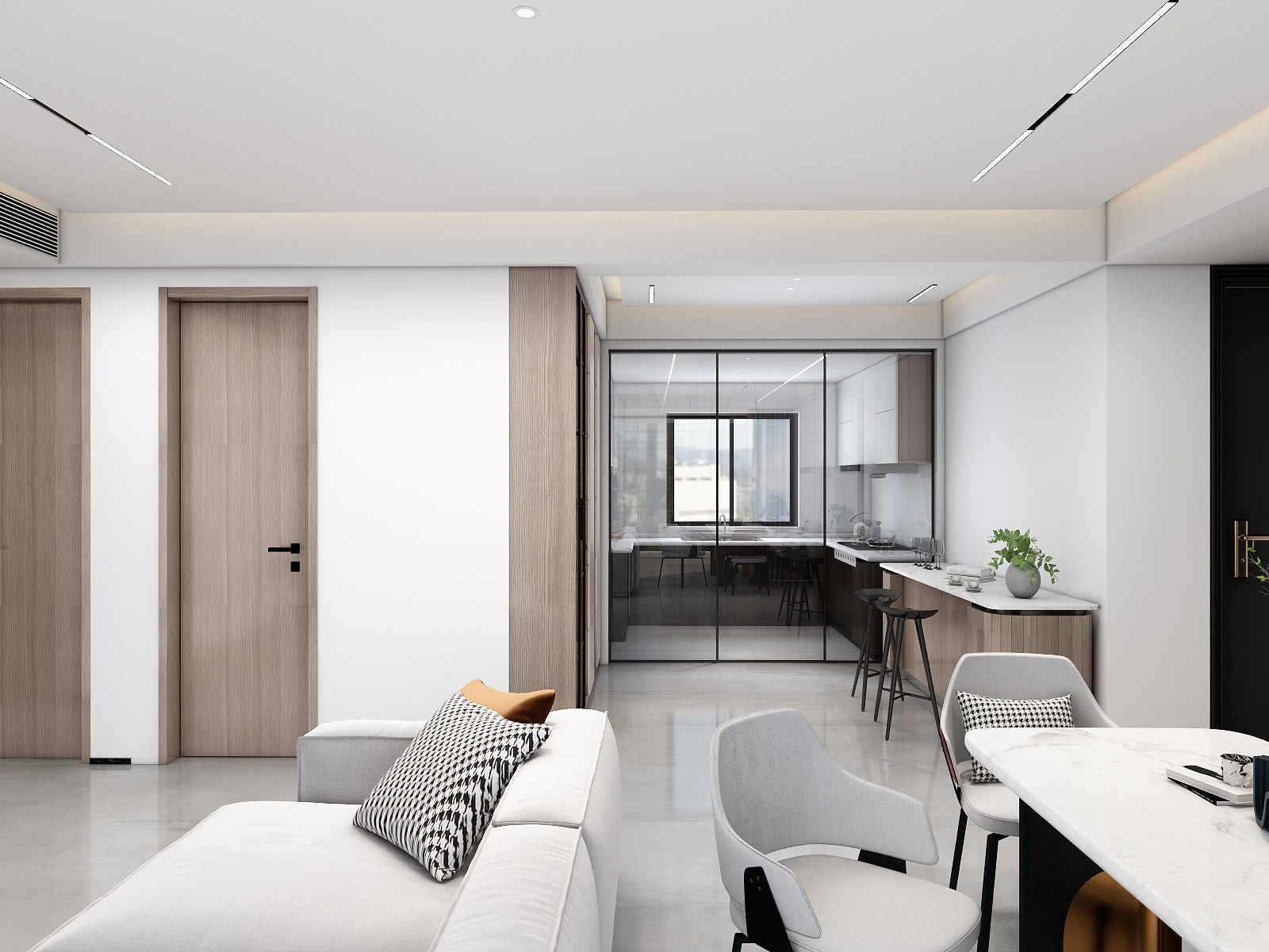 500一套_韩昊霖-周口城投·华府-现代风格装修效果图