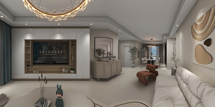 孙涛333-中央澜庭8#801-方案二-装修设计方案