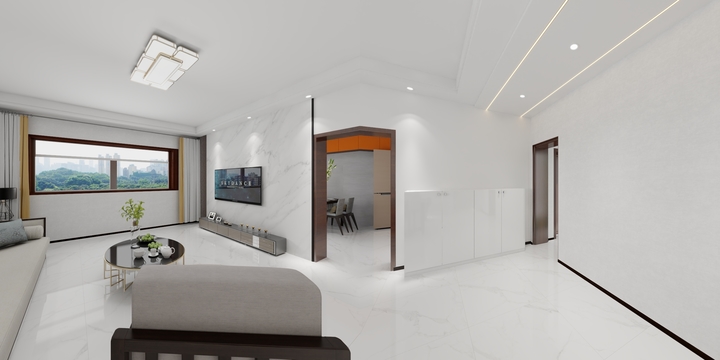 孝义市九牧王洁具店-电业局4.1层-装修设计方案