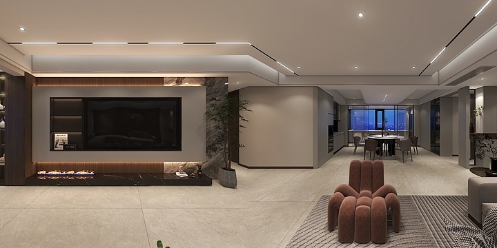 高彬装潢有限公司设计-星云楼11-01陈总-装修设计方案