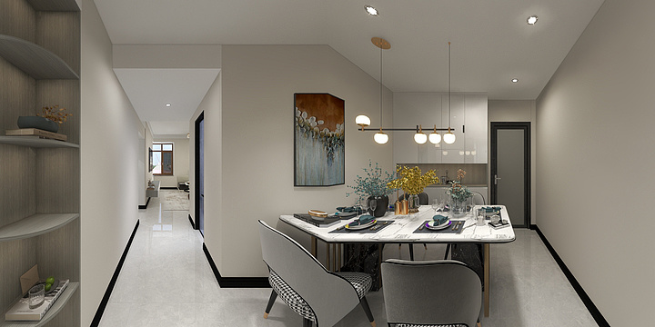 Z-轴设计-雁滩家园-装修设计方案