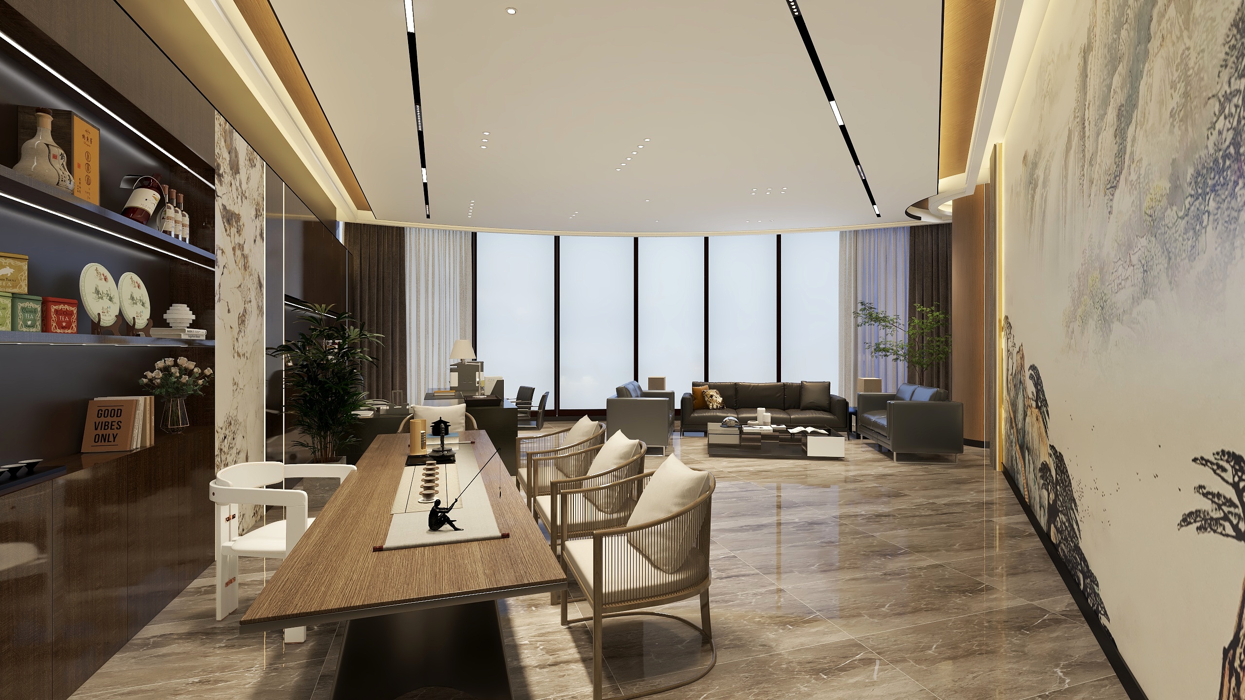 四汇空间设计-珠海横琴商业-装修设计方案