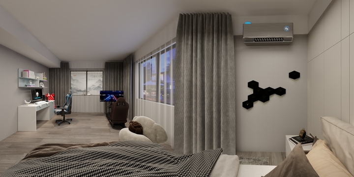 袁昊升-1200㎡-装修设计方案