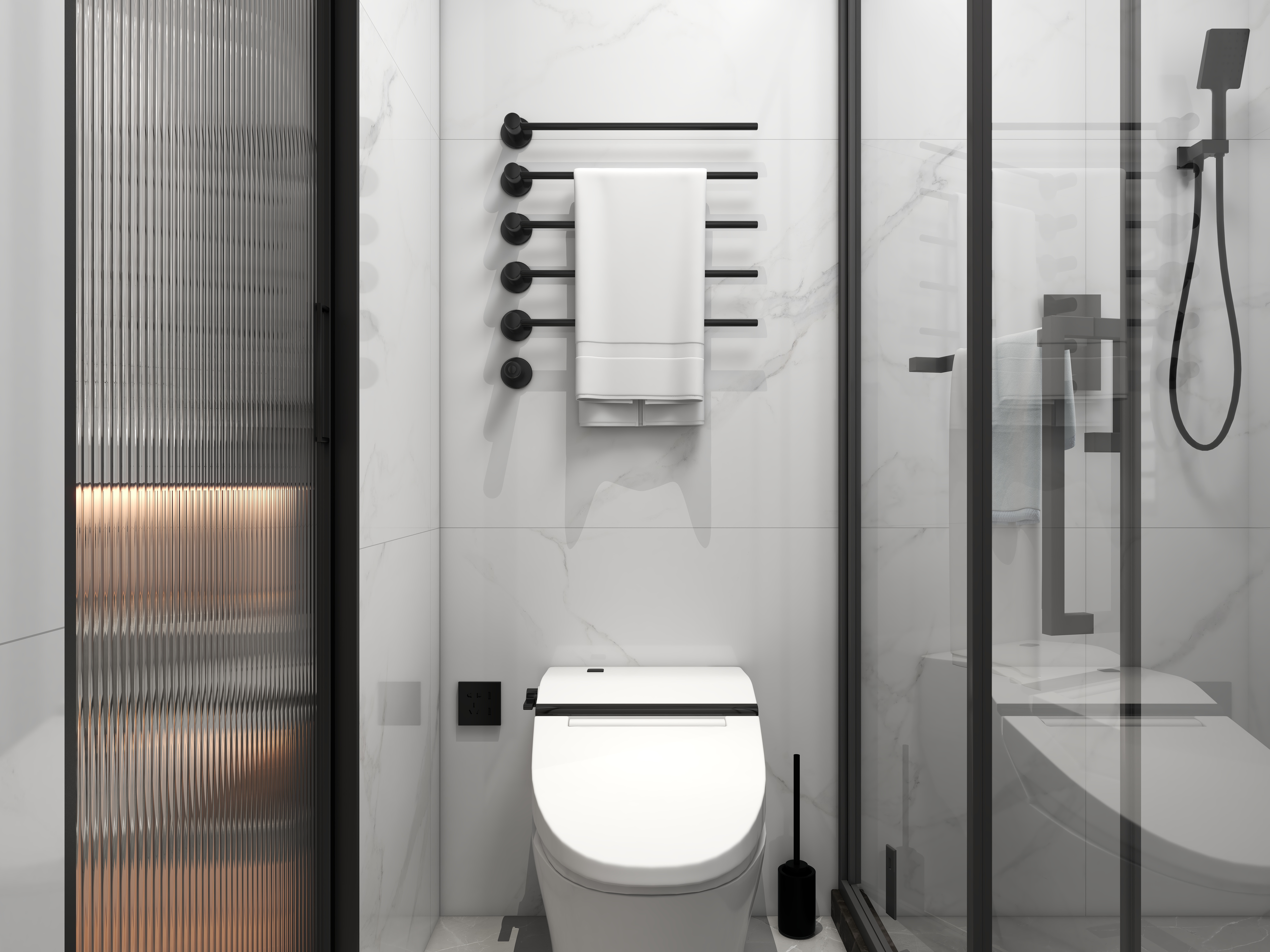 郭达光-180平现代极简大平层-装修设计方案